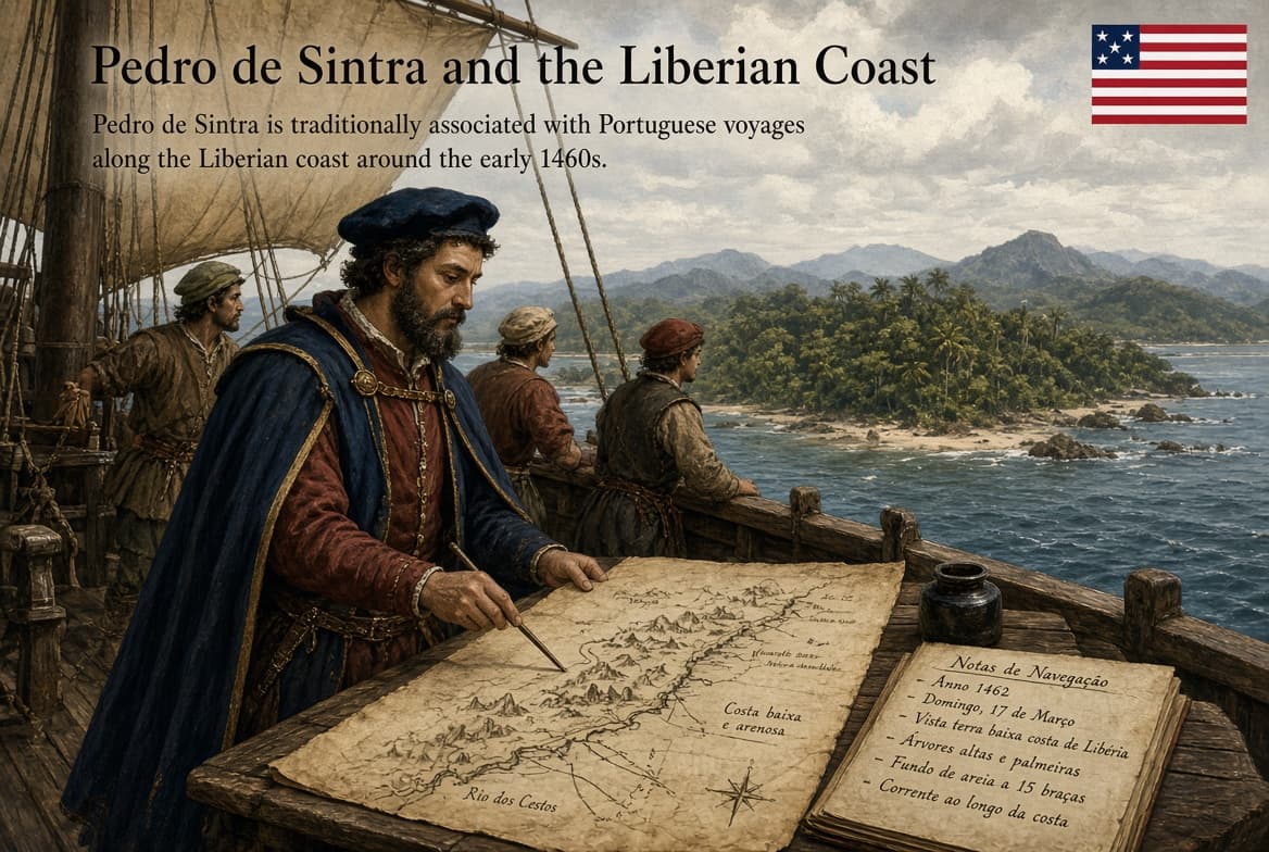 Portuguese Explorers and the Liberian Coast