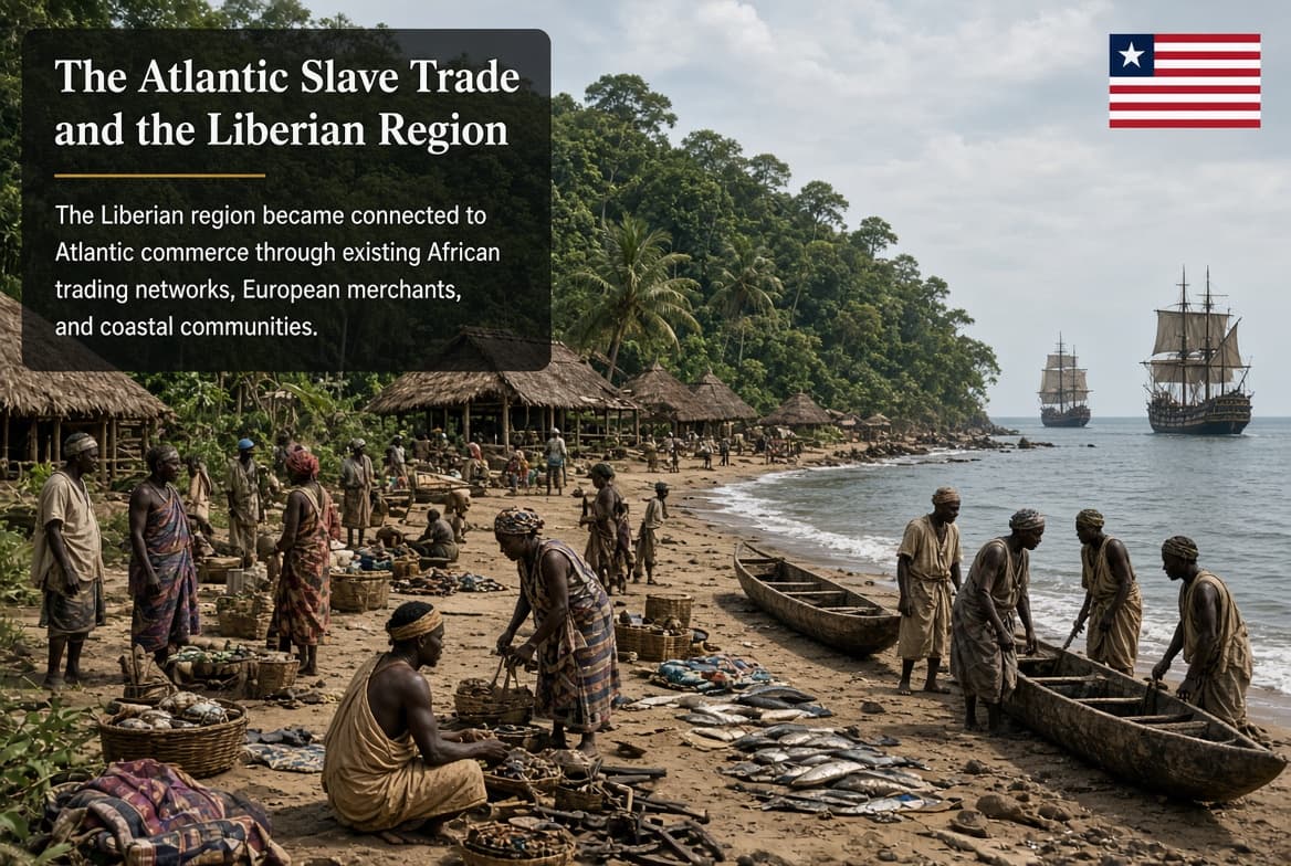 The Atlantic Slave Trade and the Liberian Region