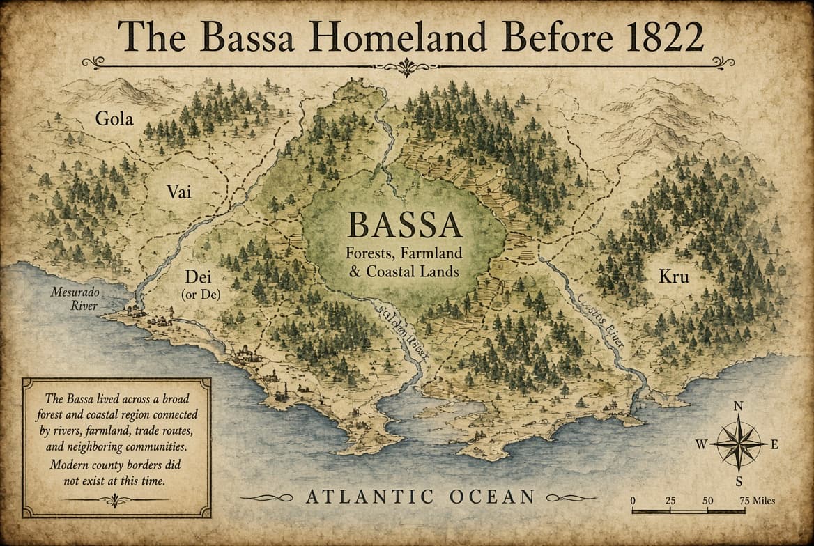 The Bassa People Before 1822
